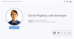 Desktop Screenshot of danielrigberg.com